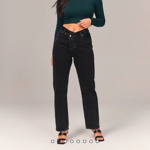 Abercrombie high rise dad jean - curve love